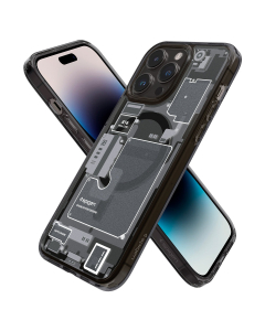 Чехол Spigen для iPhone 14 Pro - Ultra Hybrid Zero One (MagFit) - Рисунок - ACS05540
