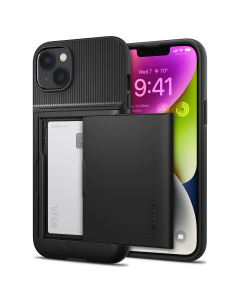 Чехол Spigen для iPhone 14 - Slim Armor CS - Черный - ACS05058