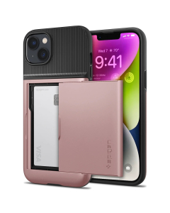 Чехол Spigen для iPhone 14 - Slim Armor CS - Розовое золото - ACS05059