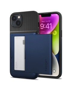 Чехол Spigen для iPhone 14 - Slim Armor CS - Синий - ACS05060