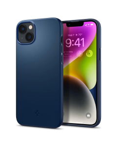Чехол Spigen для iPhone 14 - Thin Fit - Синий - ACS04790
