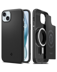 Чехол Spigen для iPhone 15 - Mag Armor (MagFit) - Черный - ACS06815