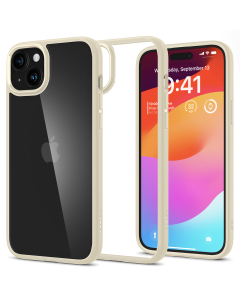 Чехол Spigen для iPhone 15 Plus - Crystal Hybrid - Бежевый - ACS06461