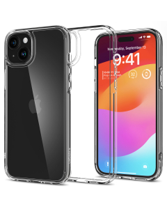 Чехол Spigen для iPhone 15 Plus - Crystal Hybrid - Прозрачный - ACS06459