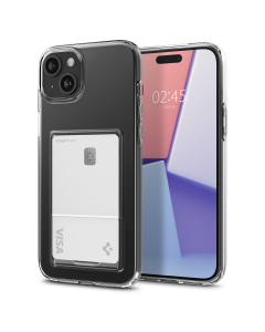 Чехол Spigen для iPhone 15 Plus - Crystal Slot - Прозрачный - ACS06667
