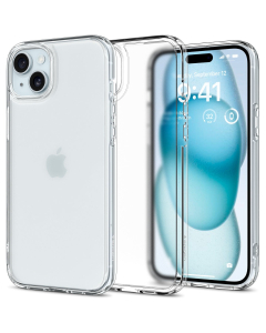 Чехол Spigen для iPhone 15 Plus - Ultra Hybrid - Прозрачный - ACS06655