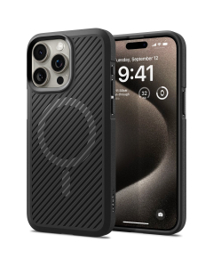 Чехол Spigen для iPhone 15 Pro Max - Core Armor (MagFit) - Черный - ACS06442