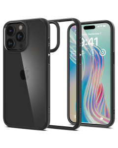 Чехол Spigen для iPhone 15 Pro Max - Crystal Hybrid - Черный - ACS06449
