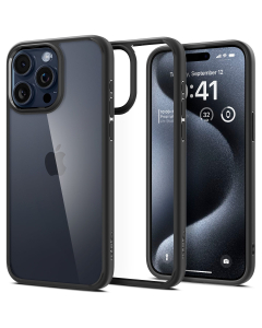 Чехол Spigen для iPhone 15 Pro Max - Ultra Hybrid - Черный - ACS06570