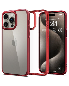 Чехол Spigen для iPhone 15 Pro Max - Ultra Hybrid - Красный - ACS07054