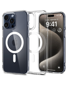 Чехол Spigen для iPhone 15 Pro Max - Ultra Hybrid (MagFit) - Белый - ACS06576