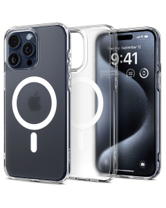 Чехол Spigen для iPhone 15 Pro Max - Ultra Hybrid (MagFit) - Прозрачный - ACS06580