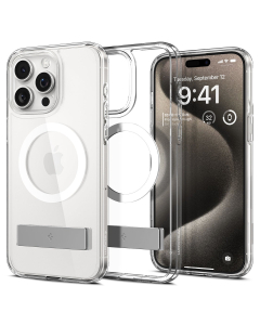 Чехол Spigen для iPhone 15 Pro Max - Ultra Hybrid S (MagFit) - Прозрачный - ACS06583