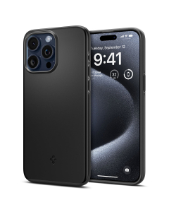 Чехол Spigen для iPhone 15 Pro - Thin Fit - Черный - ACS06686