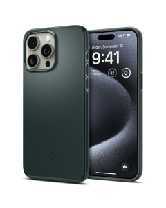 Чехол Spigen для iPhone 15 Pro - Thin Fit - Зеленый - ACS06690