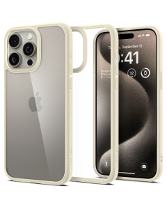 Чехол Spigen для iPhone 15 Pro - Ultra Hybrid - Бежевый - ACS06712