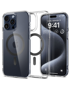 Чехол Spigen для iPhone 15 Pro - Ultra Hybrid (MagFit) - Черный - ACS06717