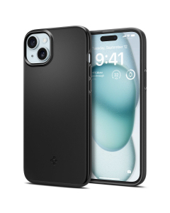 Чехол Spigen для iPhone 15 - Thin Fit - Черный - ACS06776