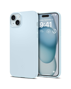 Чехол Spigen для iPhone 15 - Thin Fit - Синий - ACS06781