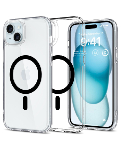 Чехол Spigen для iPhone 15 - Ultra Hybrid (MagFit) - Черный - ACS06803