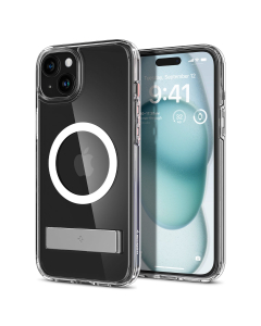Чехол Spigen для iPhone 15 - Ultra Hybrid S (MagFit) - Прозрачный - ACS06807