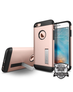 Чехол Spigen для iPhone 6s / 6 - Slim Armor - Розовое золото - SGP11723