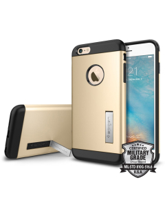 Чехол Spigen для iPhone 6s Plus / 6 Plus - Slim Armor - Золотой - SGP11653