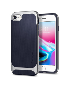 Чехол Spigen для iPhone SE (2022/2020)/8/7 - Neo Hybrid Herringbone - Серебристый - 054CS22199