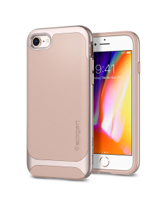 Чехол Spigen для iPhone SE (2022/2020)/8/7 - Neo Hybrid Herringbone - Светло-розовый - 054CS22202