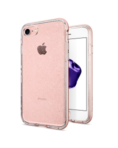 Чехол Spigen для iPhone SE (2022/2020)/8/7 - Neo Hybrid Crystal Glitter - Розовое золото - 042CS21420