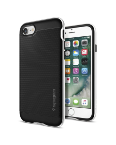 Чехол Spigen для iPhone SE (2022/2020)/8/7 - Neo Hybrid - Серебристый - 042CS20520