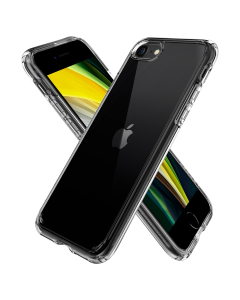 Чехол Spigen для iPhone SE (2022/2020)/8/7 - Crystal Hybrid - Кристально-прозрачный - ACS00885