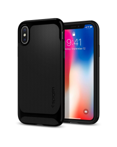 Чехол Spigen для iPhone X / XS - Neo Hybrid - Черный оникс - 057CS22166
