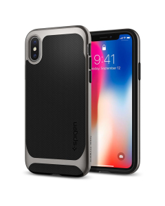 Чехол Spigen для iPhone X / XS - Neo Hybrid - Темно-серый - 057CS22165