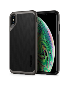 Чехол Spigen для iPhone XS Max - Neo Hybrid - Темно-серый - 065CS24838