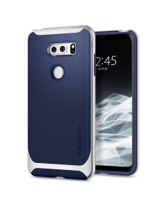 Чехол Spigen для LG V30 - Neo Hybrid - Серебристый - A25CS22002