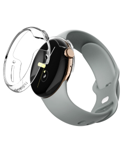 Чехол Spigen для Pixel Watch 2/1 (2023/2022) - Thin Fit - Прозрачный - ACS05794
