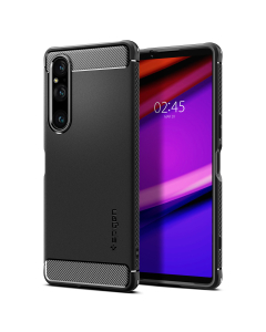 Чехол Spigen для Sony Xperia 1 V - Rugged Armor - Черный - ACS06204