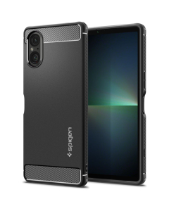 Чехол Spigen для Sony Xperia 5 V - Rugged Armor - Черный - ACS06359