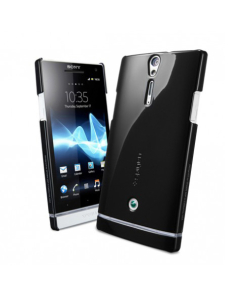 Чехол Spigen для Sony Xperia S - Ultra Thin - Черный - SGP09129