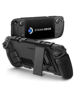 Чехол Spigen для Steam Deck - Thin Fit with Kick Stand - Черный - ACS06040