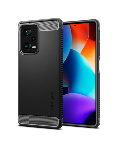 Чехол Spigen для Redmi Note 12 Pro Plus 5G - Rugged Armor - Черный - ACS05789
