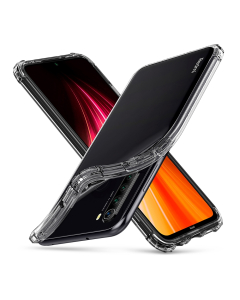 Чехол Spigen для Redmi Note 8 - Crystal Shell - Кристально-прозрачный - ACS00439
