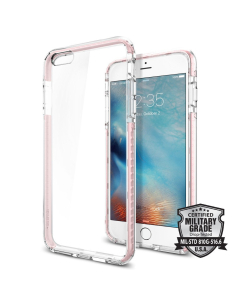 Чехол Spigen для iPhone 6s Plus / 6 Plus - Ultra Hybrid TECH - Розовый - SGP11789