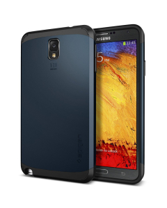 Чехол Spigen для Galaxy Note 3 - Slim Armor - Синевато-серый - SGP10457