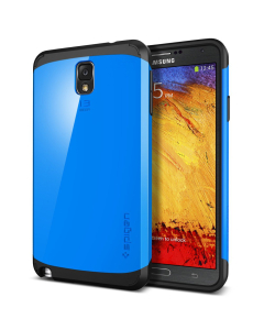 Чехол Spigen для Galaxy Note 3 - Slim Armor - Синий - SGP10460