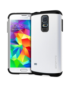 Чехол Spigen для Galaxy S5 - Slim Armor - Белый - SGP10755