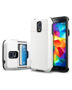 Чехол Spigen для Galaxy S5 - Slim Armor CS - Белый - SGP10985