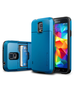 Чехол Spigen для Galaxy S5 - Slim Armor CS - Синий - SGP10993