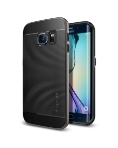 Чехол Spigen для Galaxy S6 Edge - Neo Hybrid - Темно-серый - SGP11422